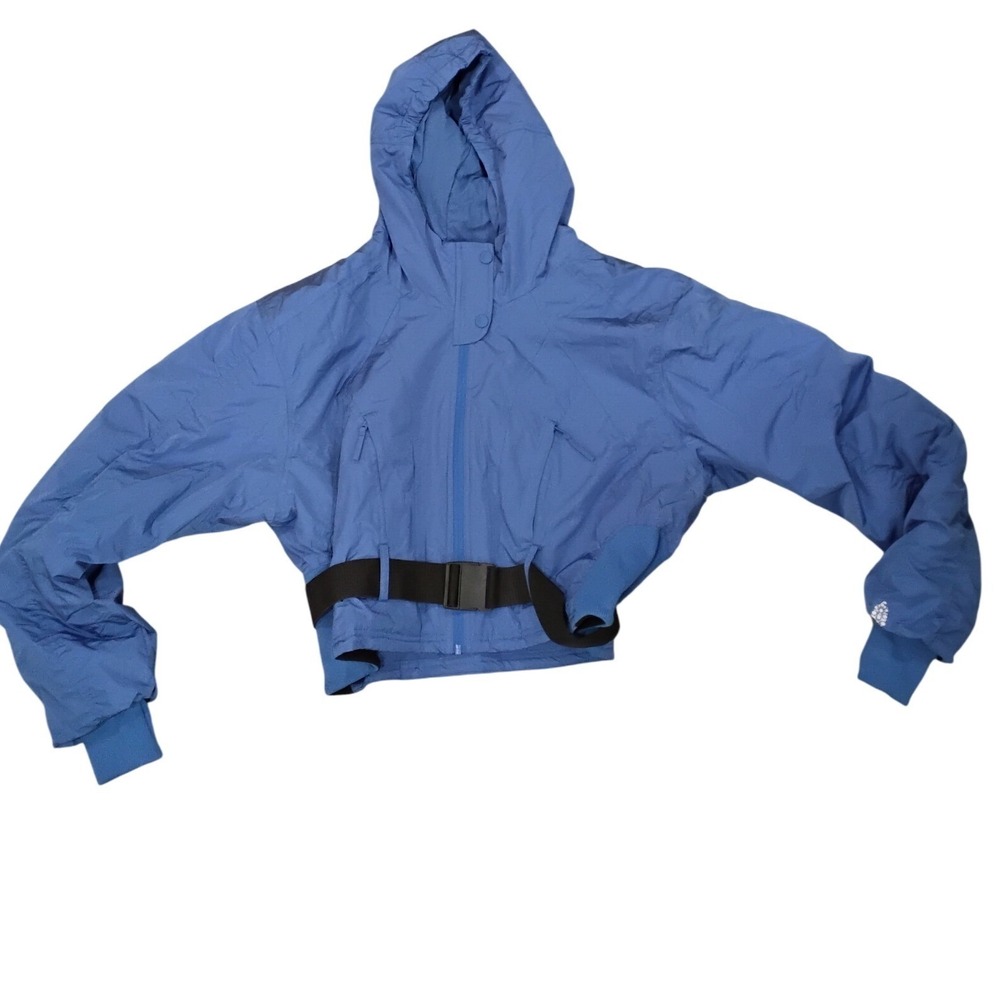 Free People FP‎ Movement All Prepped Up Primaloft Puffer Jacket Blue XL New